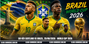 Đội hình dự kiến trước trận Scotland vs Brazil