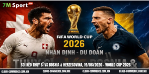 Đội hình dự kiến trước trận Thụy Sĩ vs Bosnia & Herzegovina