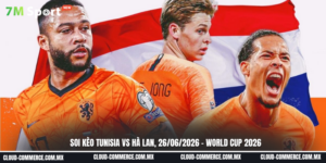 Soi kèo Tunisia vs Hà Lan ngày 26-06 tại World Cup 2026